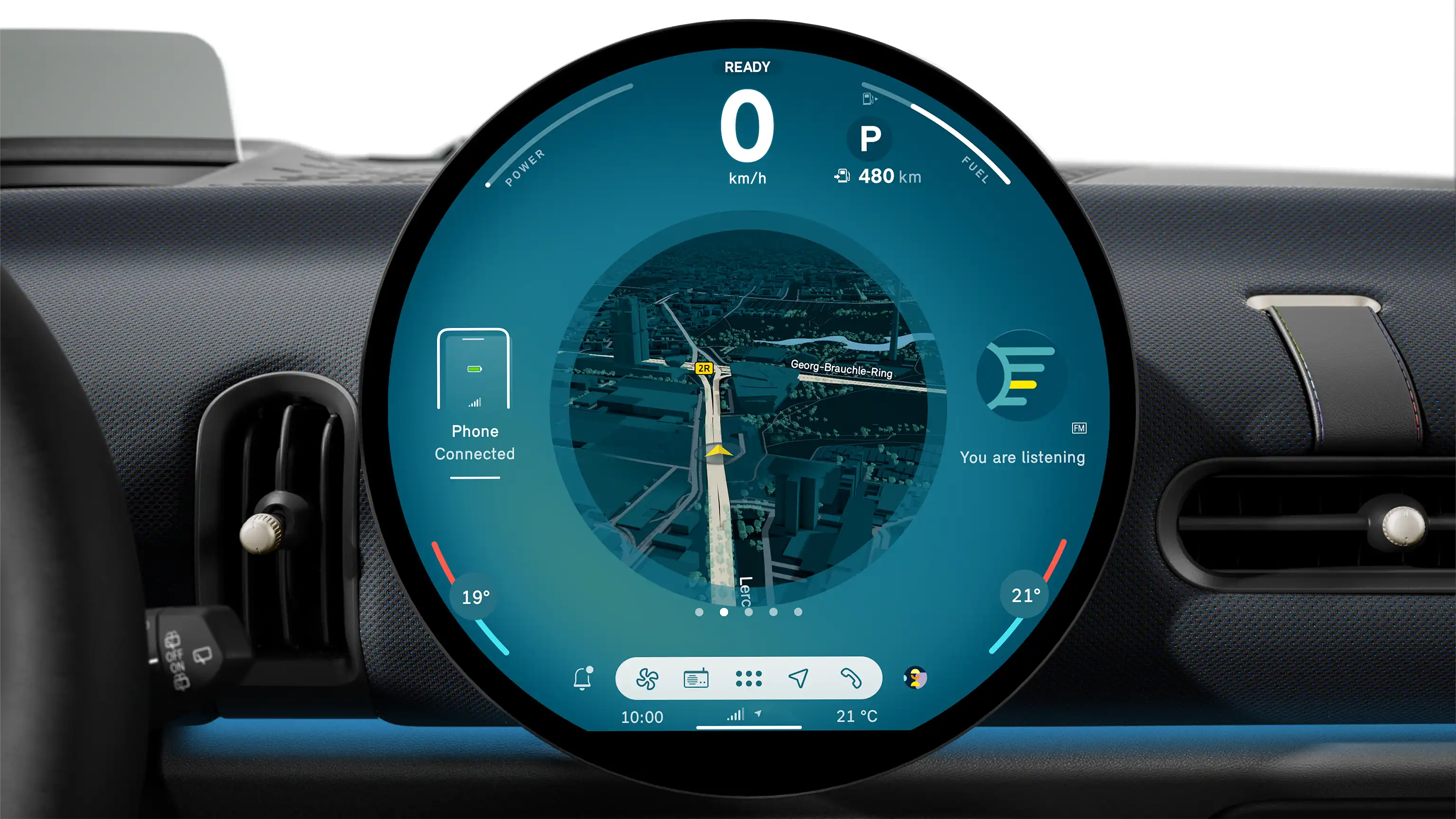 MINI Cooper 3-Door - Round Display