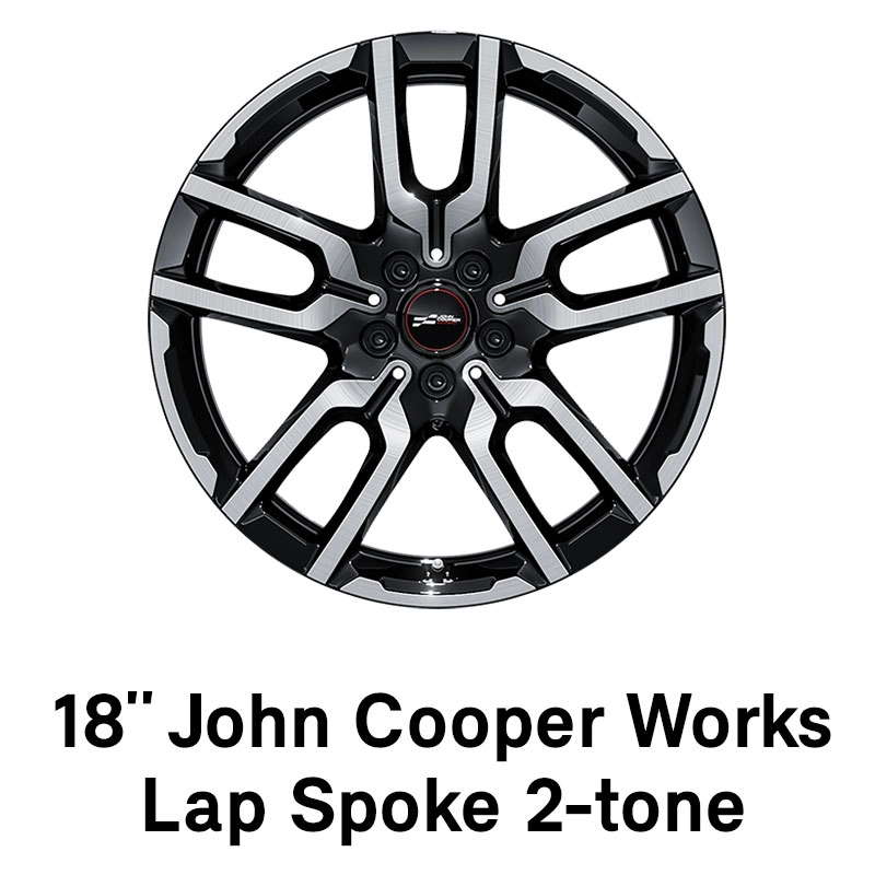 MINI - equipment - 18 inch JCW Lap Spoke 2-tone