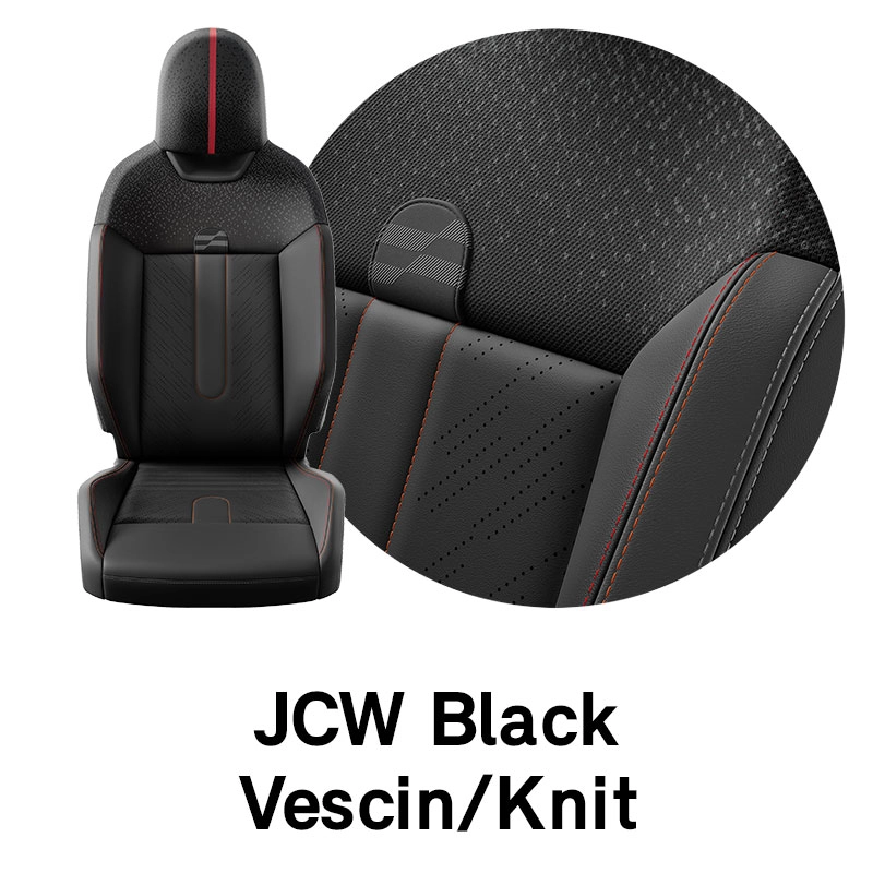 MINI - equipment - jcw black vescin/knit