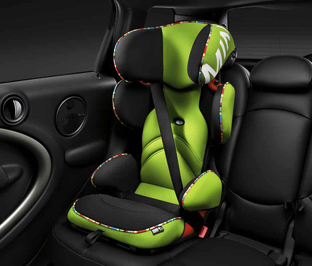 MINI Junior Seat Group 2 3 in Vivid Green design