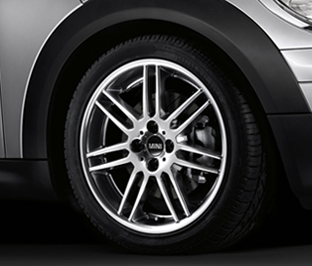 R99 Rims Light alloy wheel Double-spoke R99, polished