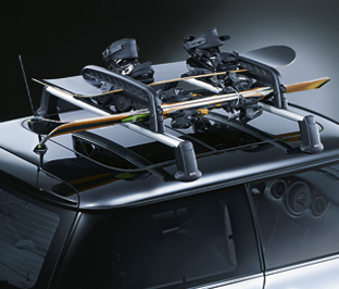 Mini ski outlet rack