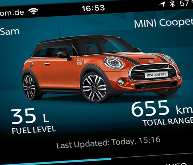 MINI CONNECTED APP