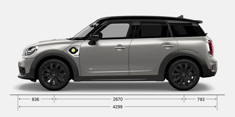 MINI Countryman plug-in hybrid – SIDE